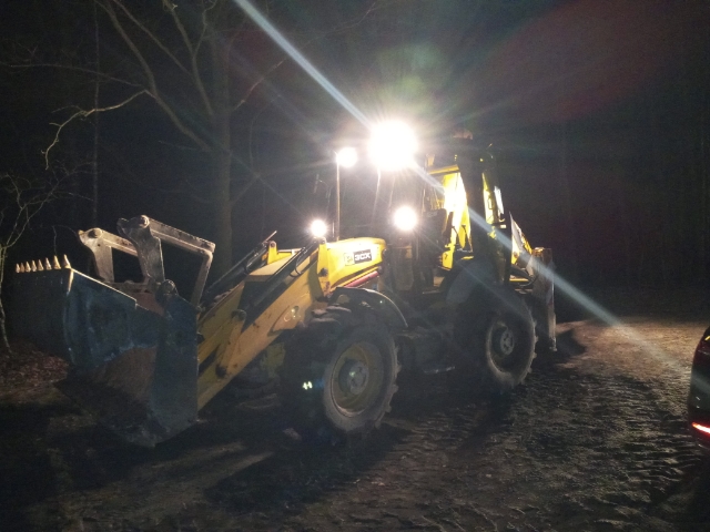 Koparka JCB 3cx- odnaleziona!