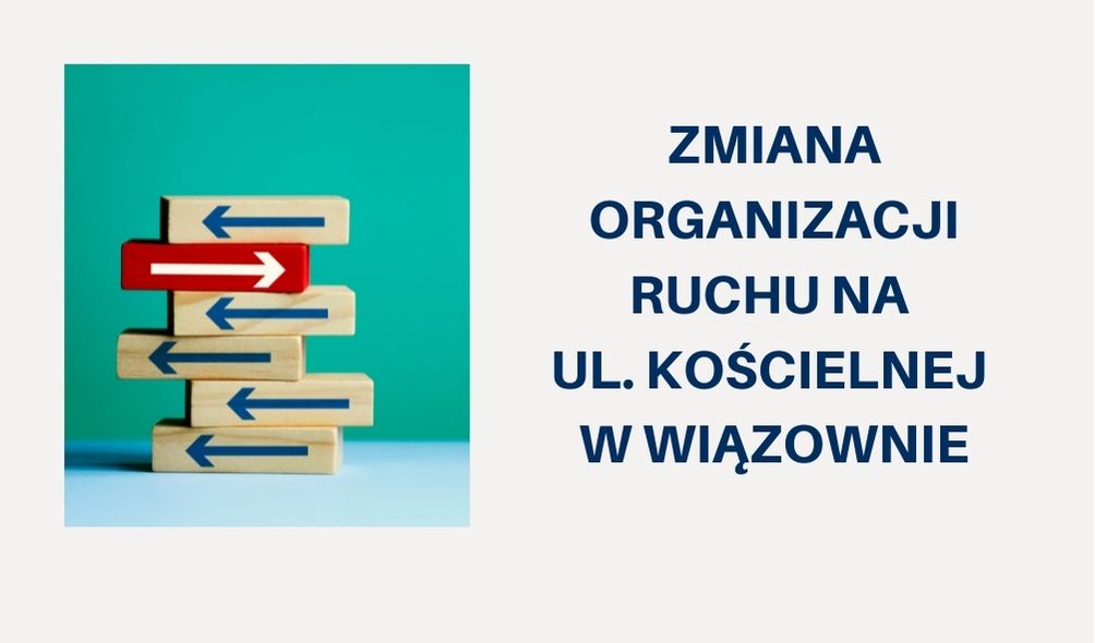 Zmiana organizacji ruchu ul. Kościelna.