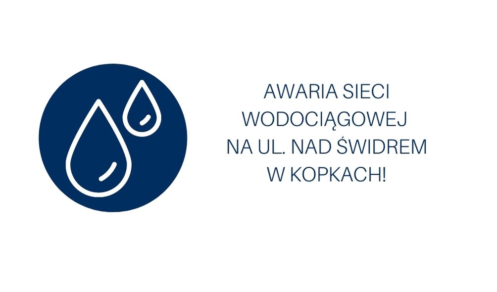 Awaria w Kopkach na ul. Nad Świdrem!