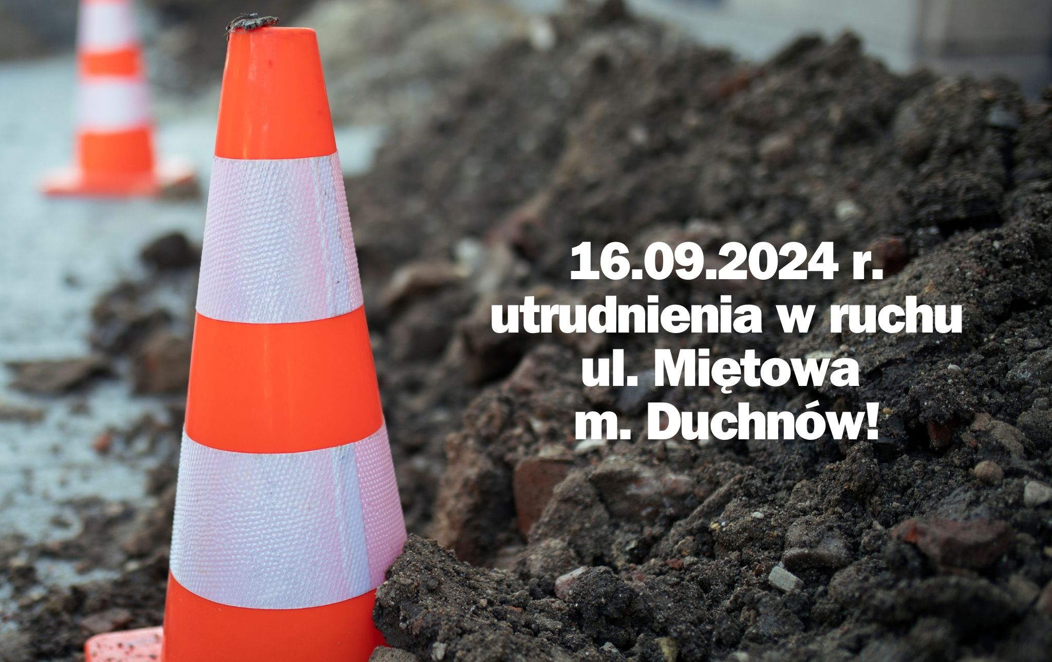 Utrudnienia w ruchu m. Duchnów!