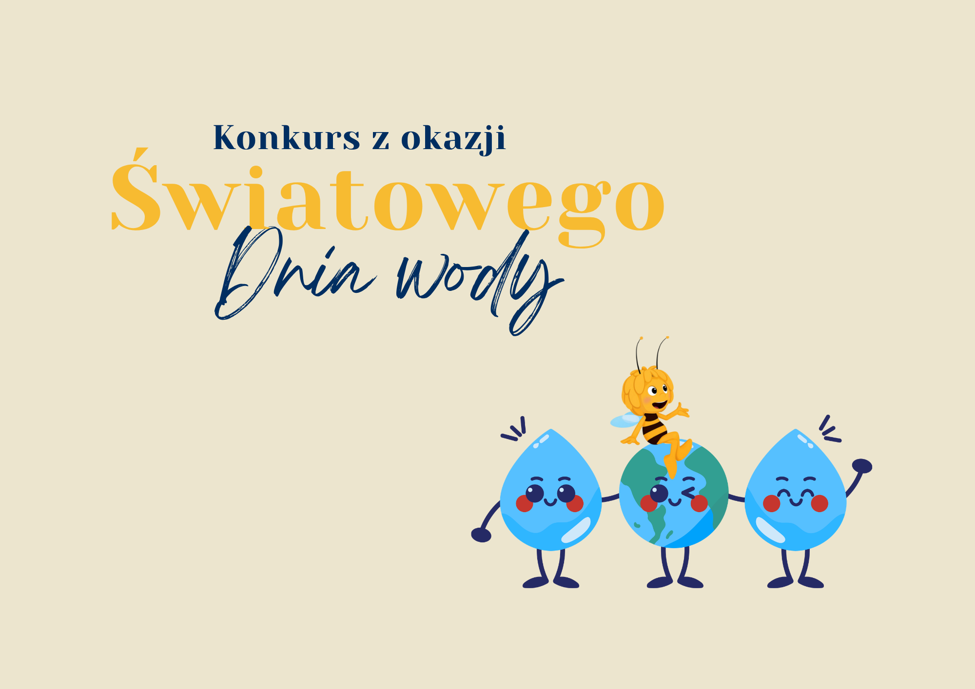 Konkurs plastyczny pn. „Woda łączy” z okazji Światowego Dnia Wody